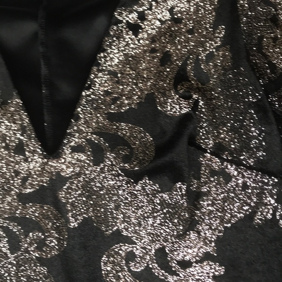 Sparkly black body con dress - Picture 2 of 2